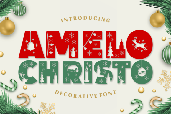 Amelo Christo: A Decorative Font for Editorial Excellence