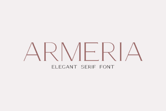 Armeria: A Serif Font That Elevates Editorial Design