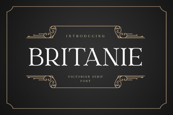 Britanie: A Serif Font for Editorial Elegance