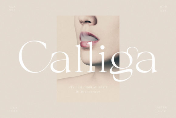 Calliga: An Elegant Serif Font for Trusted Branding