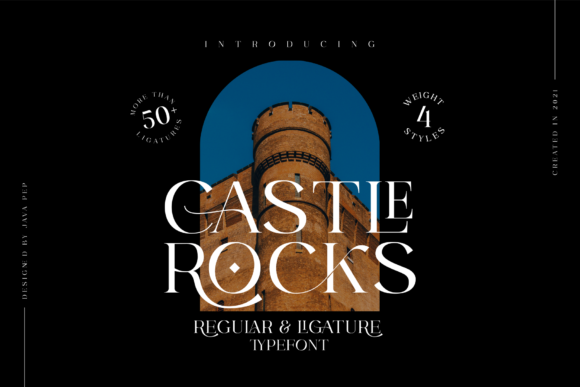 Castle Rocks: A Serif Font That Fits Every Campaign