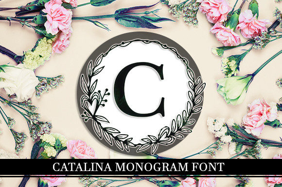 Catalina Monogram: A Romantic Display Font for Scroll-Stopping Brand Content