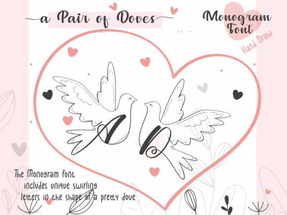 Choosing the Right Font: A Pair of Doves for a Creative Brand