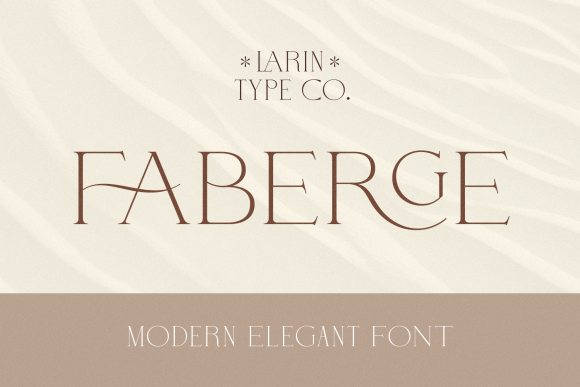 Faberge Serif Font for Professional Branding