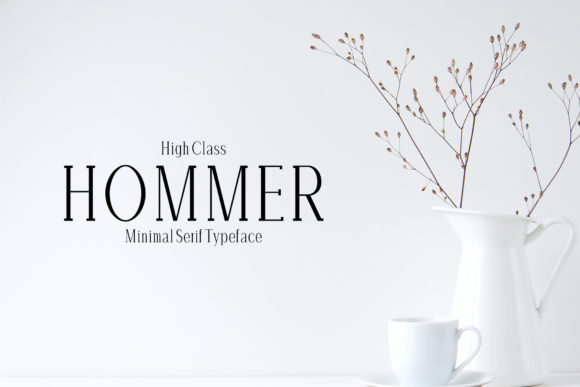 Hommer: A Refined Display Font for Editorial Calm