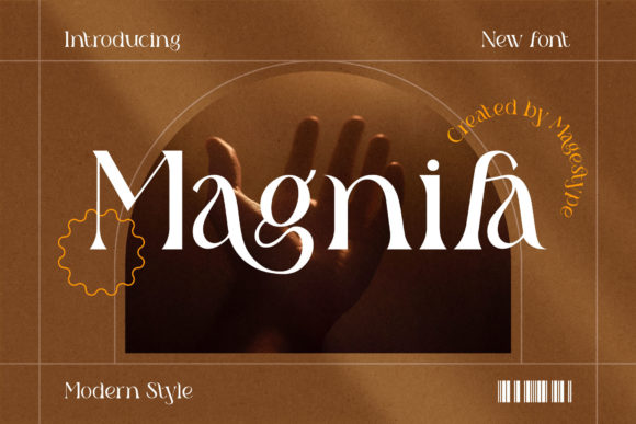 Magnifa: A Refined Serif Font for Digital Brand Elegance