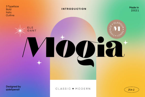Mogia: A Bold, Modern Serif Font for Real Branding Work