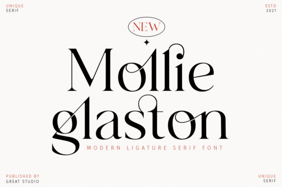 Mollie Glaston: A Serif Font That Speaks with Personality