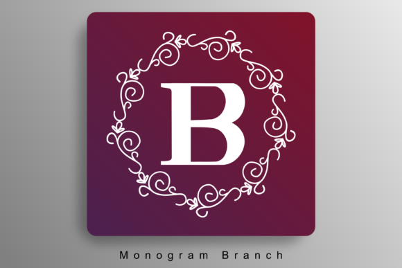 Monogram Branch: A Decorative Font That Elevates Brand Voice