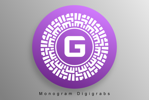 Monogram Digigrabs: A Decorative Typeface That Elevates Digital Branding