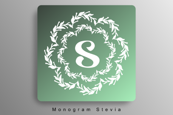 Monogram Stevia: A Thoughtful Display Font for Meaningful Moments