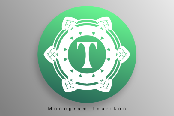 Monogram Tsuriken: A Decorative Display Font for Distinctive Web Identity