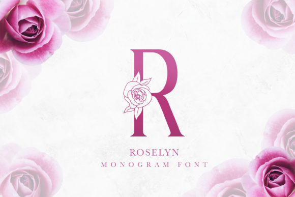 Roselyn: A Delicate Decorative Font for Moments That Matter