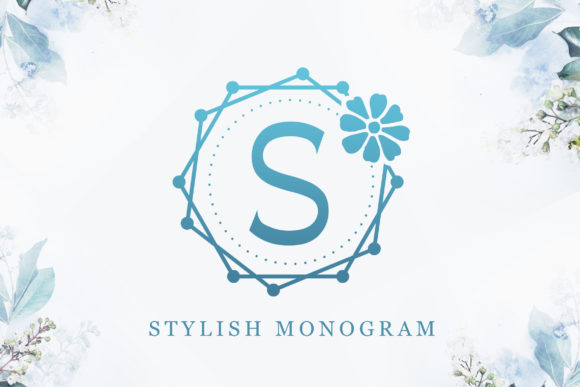 Stylish Monogram: A Decorative Font That Elevates Brand Moments