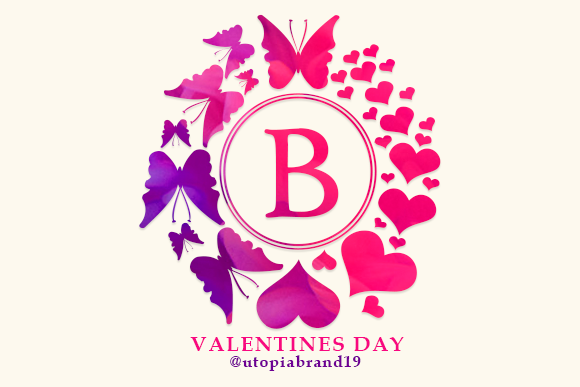 Valentines Day Monogram: A Font for Love and Branding